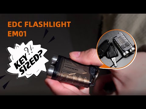 EDC Flashlight EM01 Multifunctional Keylight | SUPERFIRE