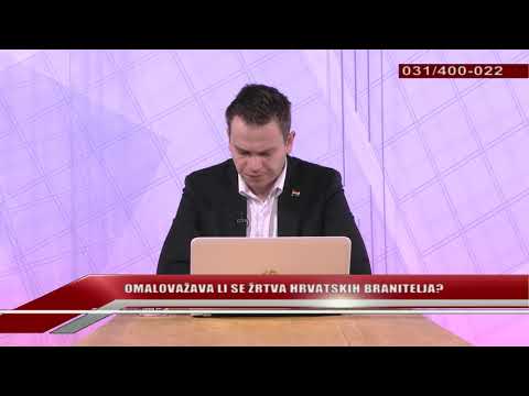 TV REPLIKA 10.02.2020. - OMALOVAŽAVA LI SE ŽRTVA HRVATSKIH BRANITELJA?