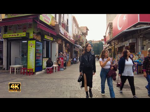 IZMIR CITY WALK • TÜRKİYE 4K 60FPS | POV TIMELESS OLD TOWN CHARM | 3D AUDIO | NO TALK | ANCIENT TV