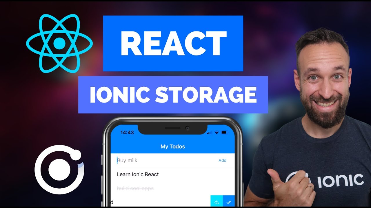 Storing Data in React apps with Ionic Storage