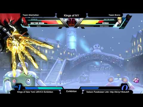 UMVC3 @ Kings of New York - Team Manhattan vs Team Bronx