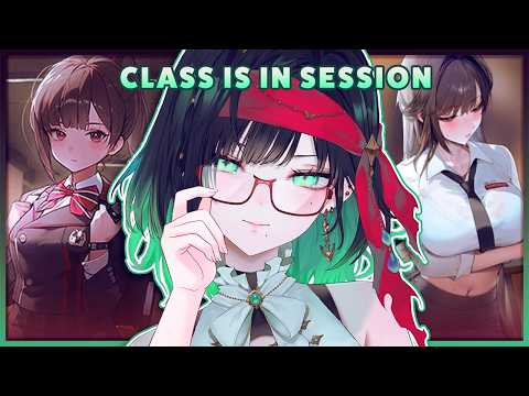 NO, WE’RE BACK IN SCHOOL? 🥲 School of Lock & Colorless NIKKE With Eyetracker【CERSEA SOULSTORM】