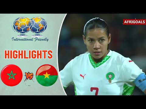 Morocco vs Burkina Faso Highlights | Women's Football Friendly International | 29.11.2025