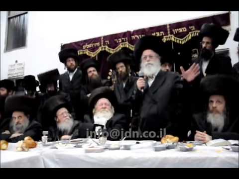 Pidyon Haben Of Neshchiz Rebbe z"l's Grandson During Shiva - Adar 5773