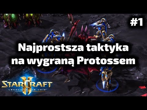 Najprostsza metoda na wygraną - Protoss poradnik - Zealot 4 gateway rush PvZ #1