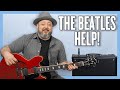 The Beatles Help! Guitar Lesson + Tutorial