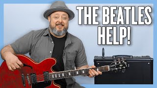 The Beatles Help! Guitar Lesson + Tutorial