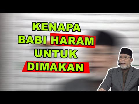 Kenapa Babi Haram Untuk Dimakan Oleh Orang Islam? Dato' Dr. Danial Zainal Abidin