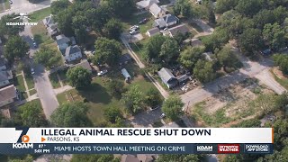 Illegal 'Animal Rescue' shut down in Parsons, Ks