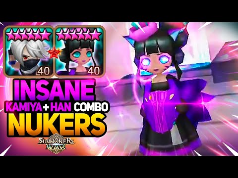 OVERPOWERED DARK NUKERS - Summoners War