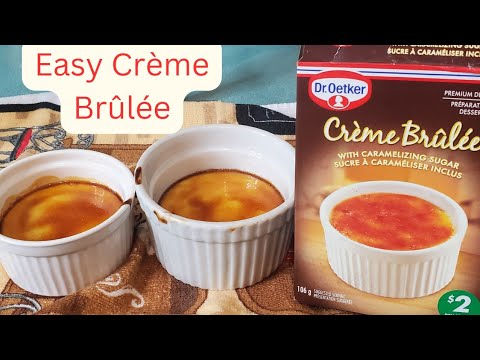 Thanksgiving Dessert on a BUDGET|How To Make Crème Brûlée|Dollar Tree Dessert|