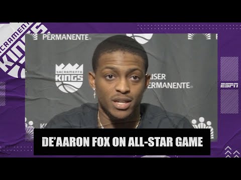 德阿倫-福克斯對全明星賽的看法："我認為這是愚蠢的"｜NBA on ESPN (De’Aaron Fox sounds off on the All-Star Game: ‘I think it’s stupid’ | NBA on ESPN)