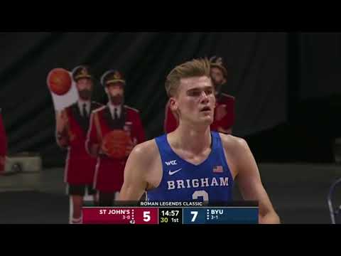 BYU Men's Basketball | St. John's | Highlights | December 2, 2020