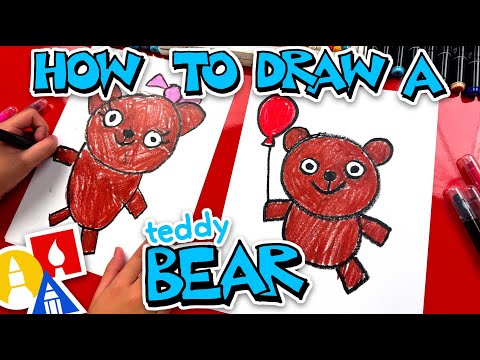 How To Draw A Super-Easy Teddy Bear
