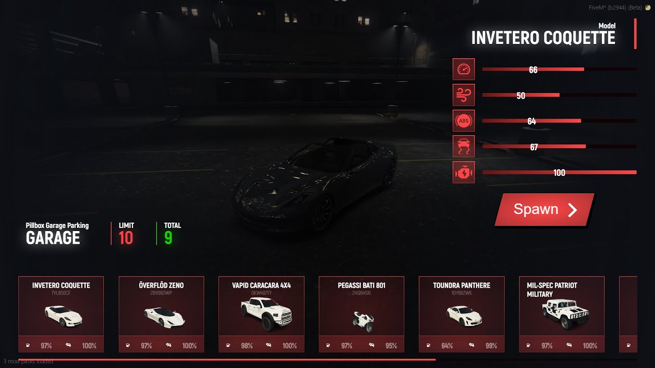[ESX/QB] IF Redline Advanced Garage (Create garage in-game) thumbnail 2