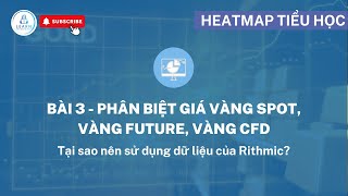 Heatmap Cơ Bản - Bài 3:   Phân biệt giá Vàng Spot, Vàng Future, Vàng CFD | Heatmap Tiểu Học
