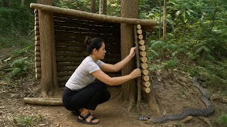 How to Build a Simple Wooden Shelter in the Forest | Survival Skills