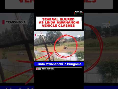 Several Injured as Vehicle Linked to Linda Mwananchi Rally Crashes in Trans Nzoia