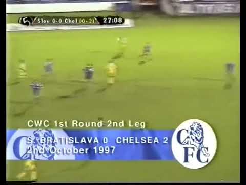 Slovan Bratislava 0-2 Chelsea 1997 Away