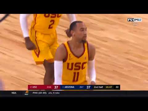 Men's Basketball Highlights 3/10/18: USC-61 Arizona-75