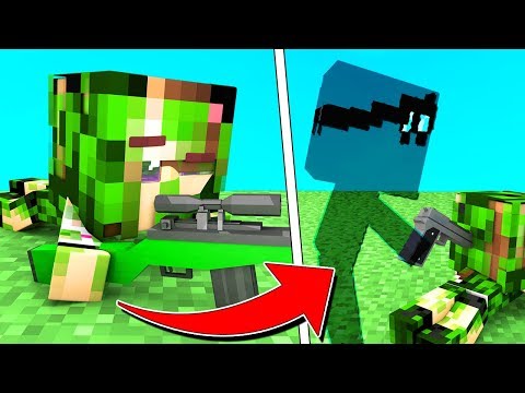 WhenGamersFail ► Lyon - ANNA MIMETIC against INVISIBLE LYON on MINECRAFT!