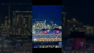 Earliest Cruise Ship Ever in Vancouver | Disney Wonder Dawn Arrival #cruiselife