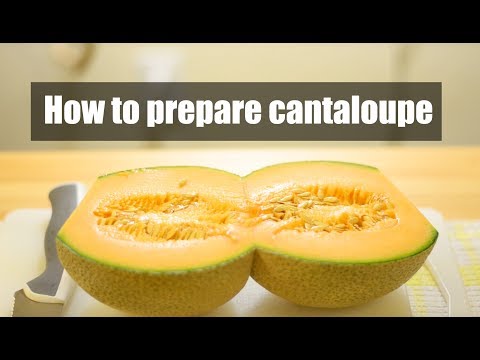 Cantaloupe:  Cut and Store Cantaloupe Type of Melon (The Easiest Way) | WhatsforDinner?