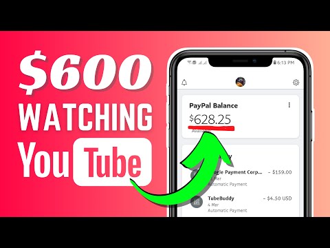 , title : 'Earn $600 Per Day To Watch YouTube Videos 2021 (Make FREE PayPal Money For Watching Online)'