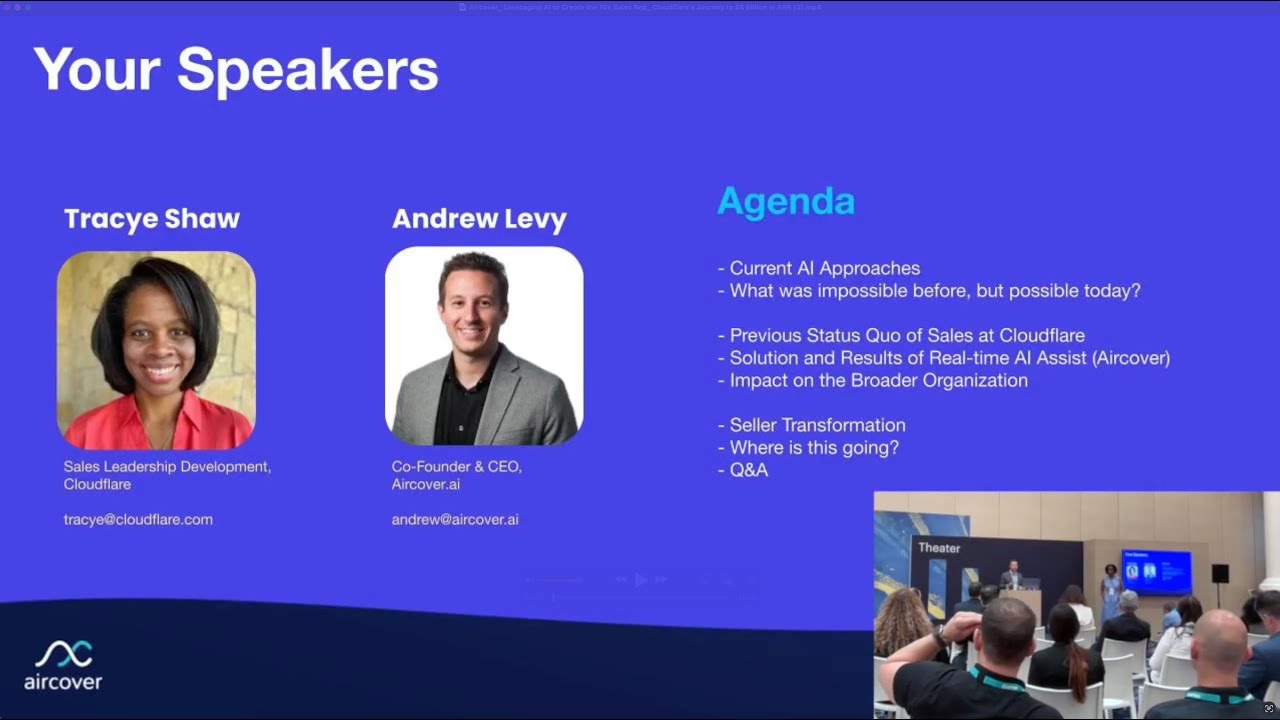 Leveraging Aircover AI to Create the 10x Sales Rep: Cloudflare’s Journey to $5 Billion in ARR