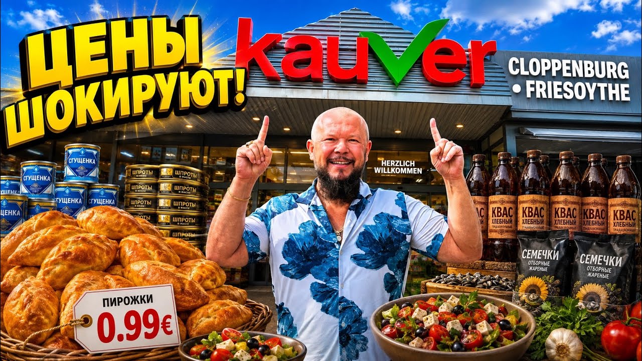 ШОК-ЦЕНЫ в Германии! Нашли магазин, где есть ВСЁ: Обзор Kauver. Как открыть франш?