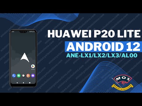 Huawei P20 Lite Android 12 Installation Experiment ArrowOS-GSI (ANE-LX1/LX2/LX2) #p20lite