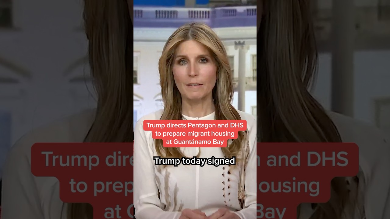 Trump directs Pentagon and DHS to prepare migrant housing at Guantánamo Bay