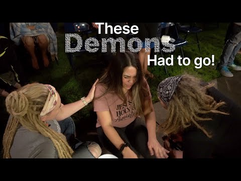 Demons Cast Out, Baptized and filled with Holy Spirit!