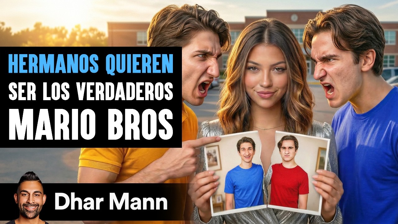 Hermanos Quieren Ser Los Verdaderos Mario Bros | Dhar Mann Studios