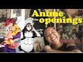 I M NOT A FAN Guess The Anime Anime Openings Reaction