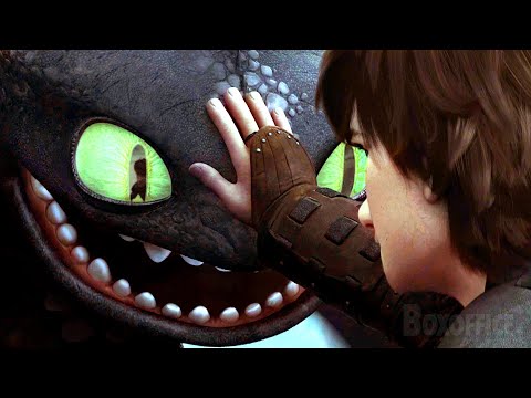 Hiccup saves Toothless | How to Train Your Dragon 2 | CLIP