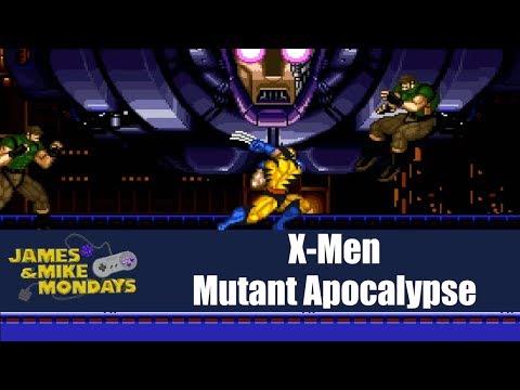 X-Men: Mutant Apocalypse (Super Nintendo) James & Mike Mondays