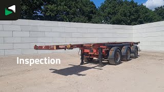 Renders R0C16.30 Reinders X Steering container chassis semi-trailer for sale - Image 4 | Autoline IN Renders R0C16.30 Reinders X Steering container chassis semi-trailer | Image 4 - Autoline