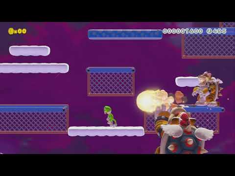 The Great Tower of Bowser Land by Lugigi - Super Mario Maker 2 - No Commentary 1bu