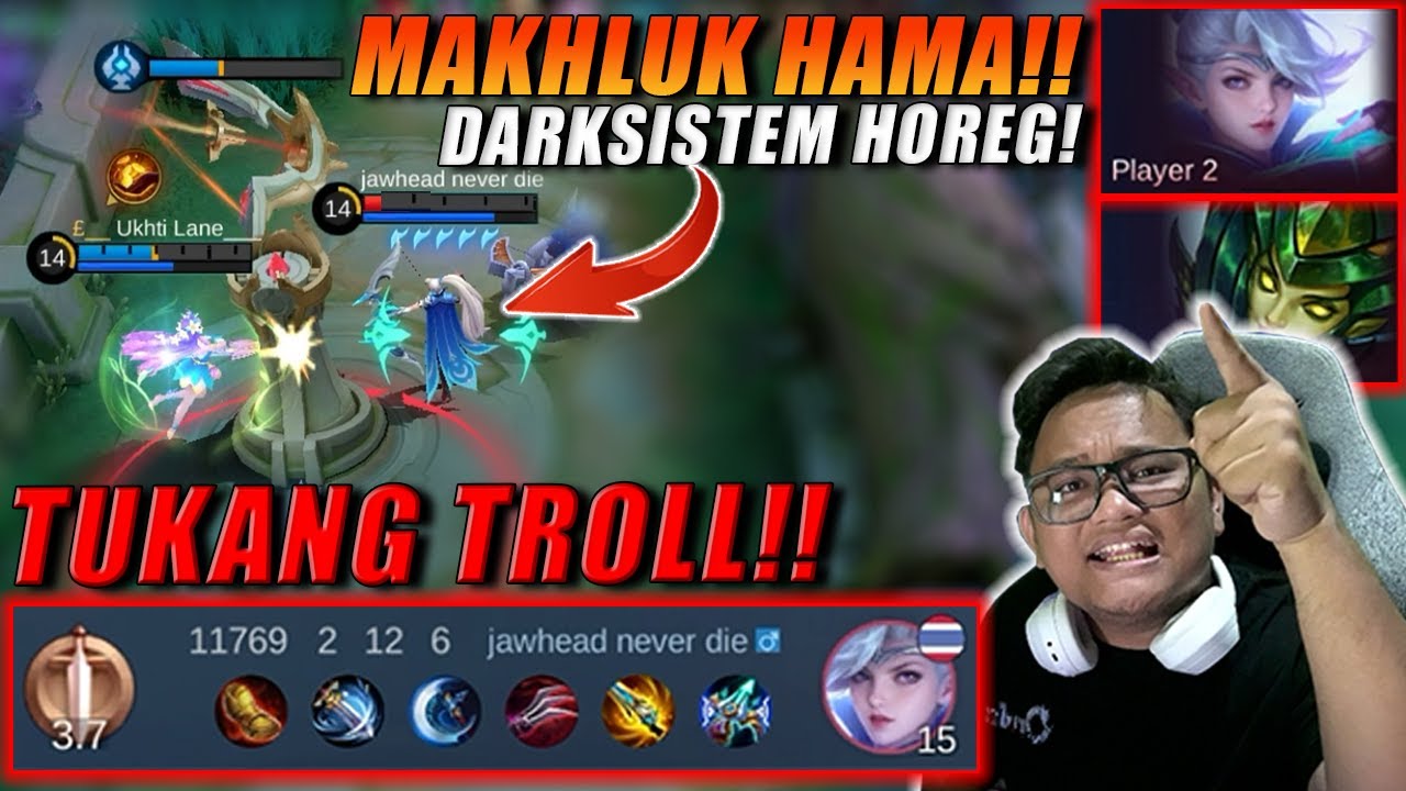 KETEMU HAMA TROLL untung aja sebagai LAWAN!!!