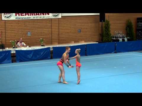 Albershausen 2015   013   013   WP   Youth   Bal   GER   SC Hoyerswerda, Gina Lee Nickler & Pia Schü