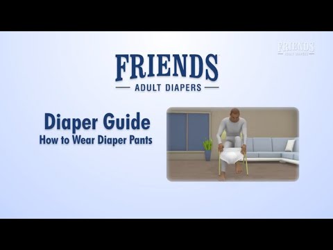 How to wear Pant Style Diapers