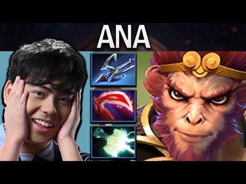 Monkey King Dota 2 Gameplay Ana with 22 Kills - Harpoon