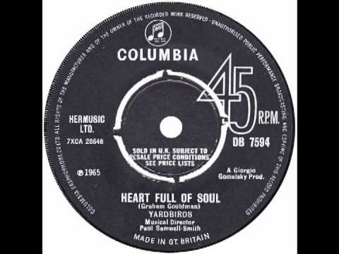 Yardbirds – “Heart Full Of Soul” (UK Columbia) 1965