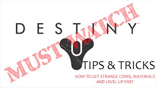 Truth About Destiny: Get Strange Coins, Engrams and More FAST