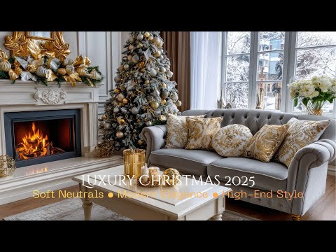 Luxury Christmas Home Tour 2025 🎄 Modern Elegance, Soft Neutrals & High-End Holiday Styling