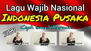 Download lagu Isyarat Lagu Wajib Nasional | Indonesia Pusaka (Cover SIBI) #isyaratlaguwajibnasional mp3
