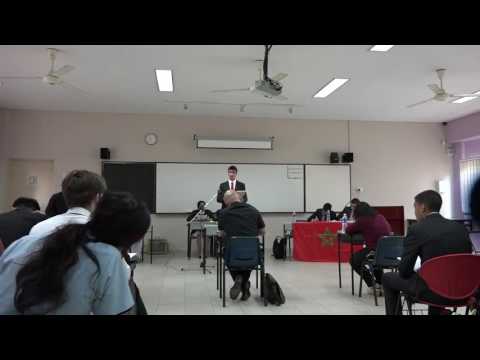 WSDC 2015 - Team Morocco - (First Opposition)