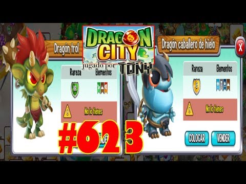 Dragon City "Capítulo 623 - El Dragón Trol y Dragón Caballero de Hielo" por Tony