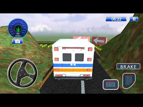 Crazy Ambulance Rescue Service In The Emergency Game 3D #55 - New Ambulance Driving GamePlay 2021